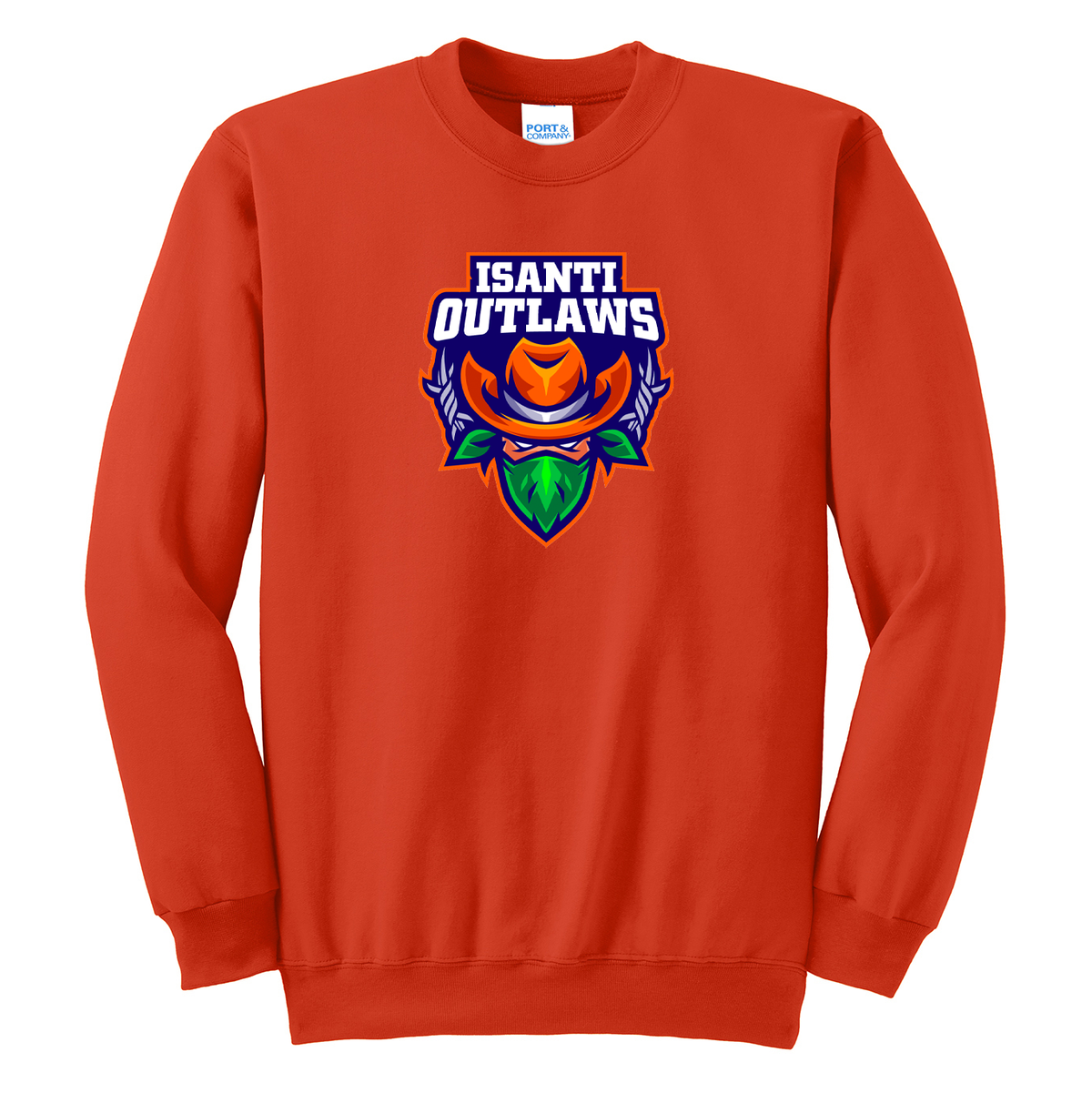 Isanti Outlaws Crew Neck Sweater