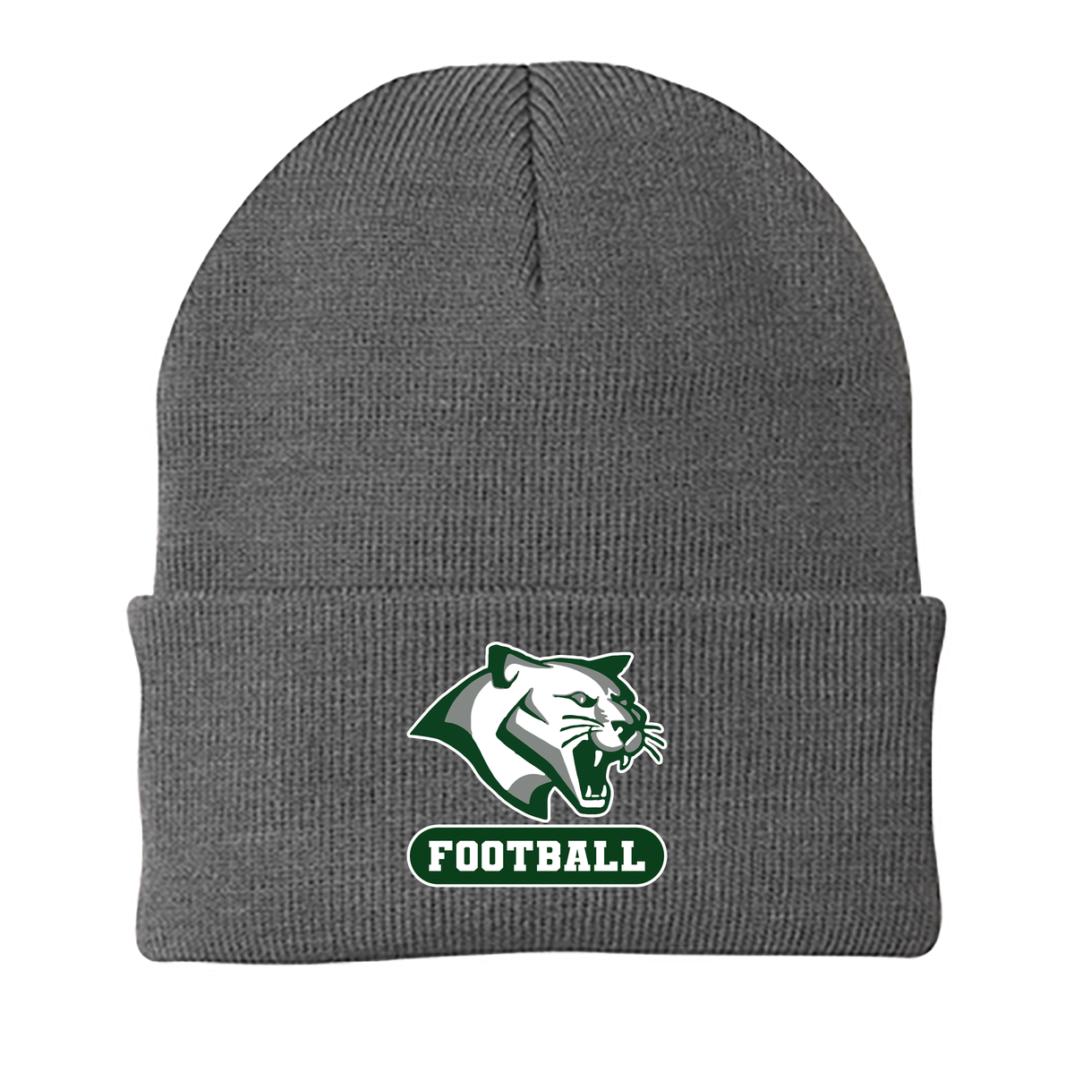 JFK Bellmore Football Knit Beanie