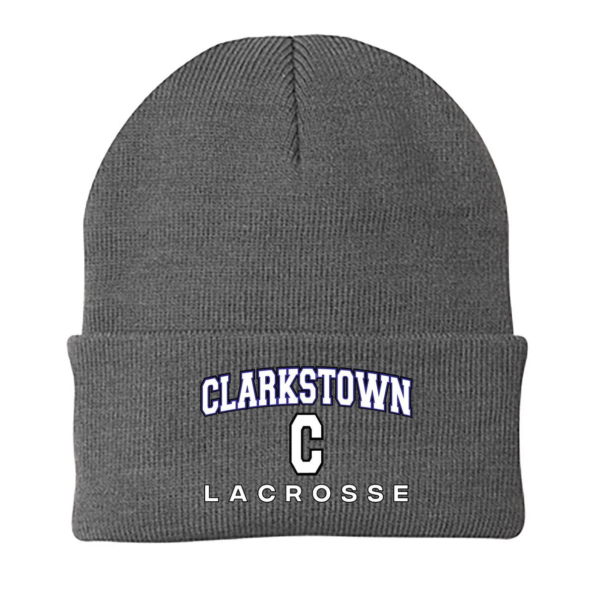 Clarkstown Lacrosse Knit Beanie