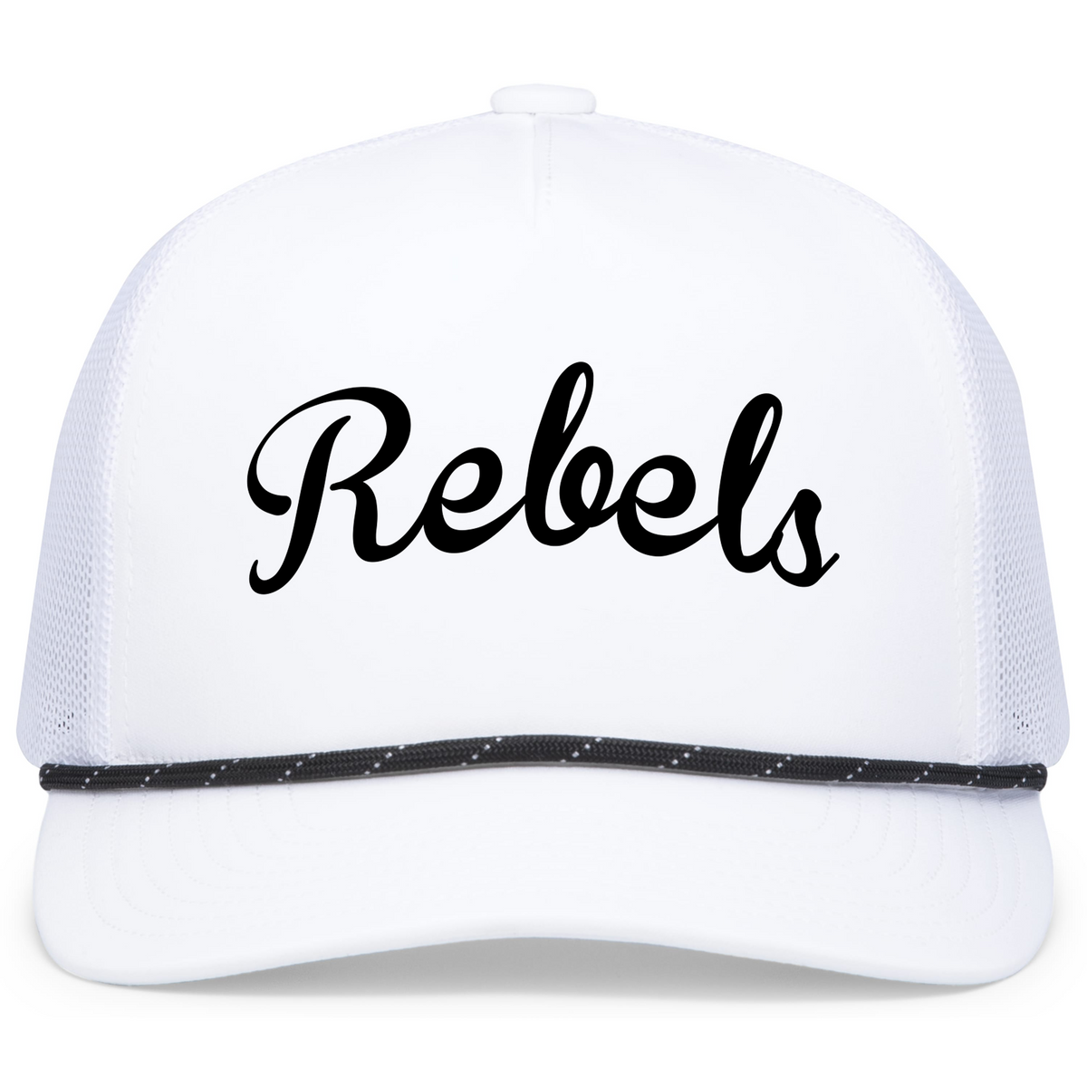 Rebels 2029 Black Weekender Trucker Cap