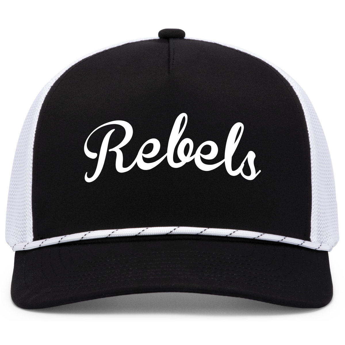 Rebels 2029 Black Weekender Trucker Cap