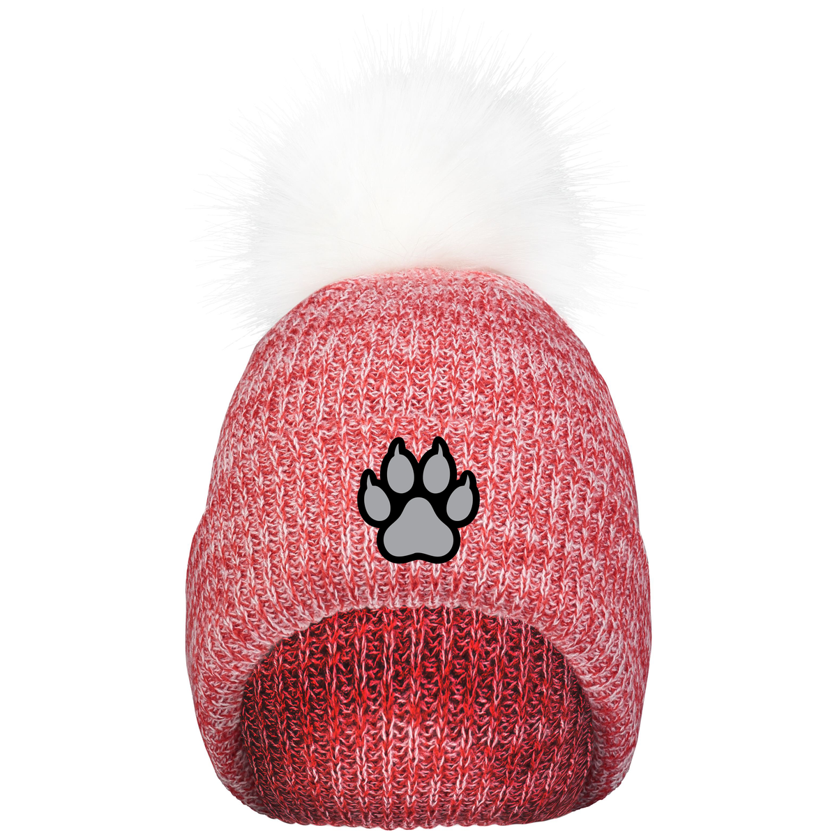 Moore Youth Cheer Faux Fur Pom Beanie