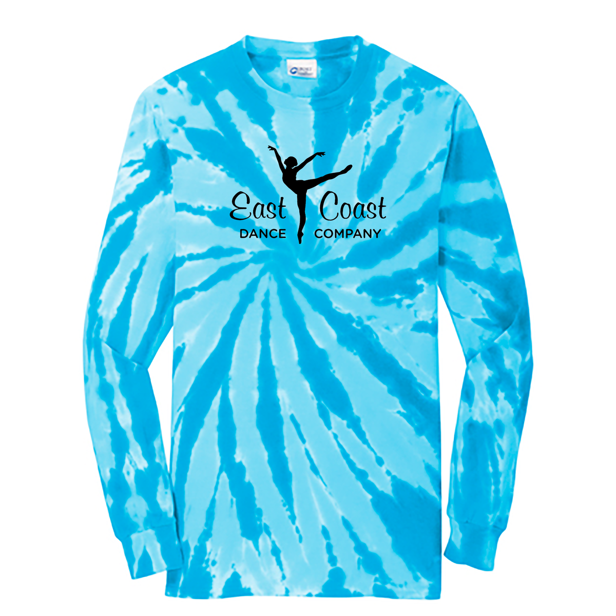 East Coast Dance Company Tie-Dye Long Sleeve Shirt