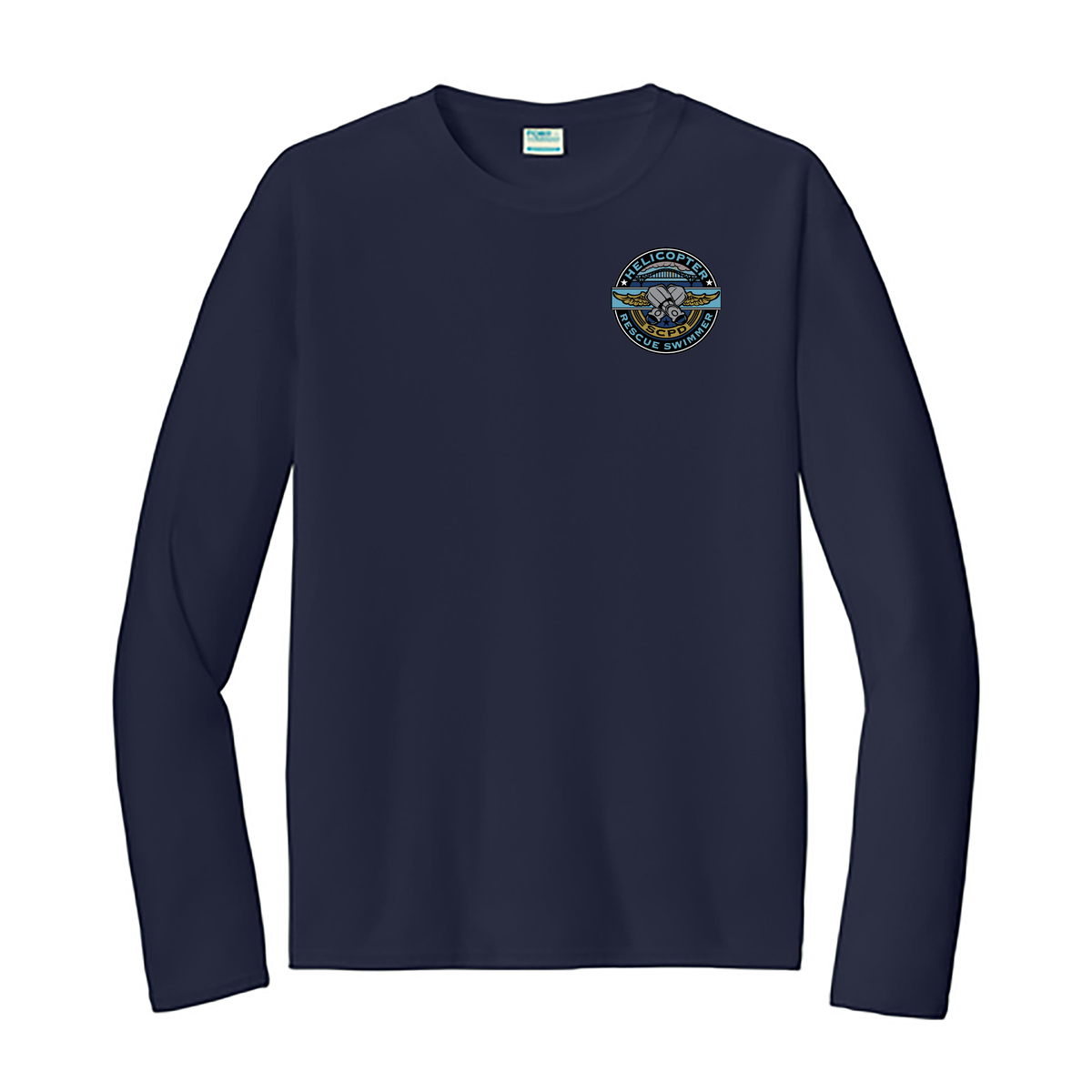 Suffolk County Marine Bureau Long Sleeve Performance Tee