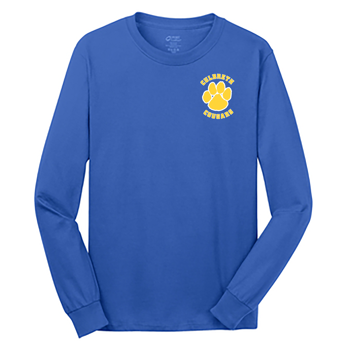 Culbreth Cougars Middle School Cotton Long Sleeve Shirt