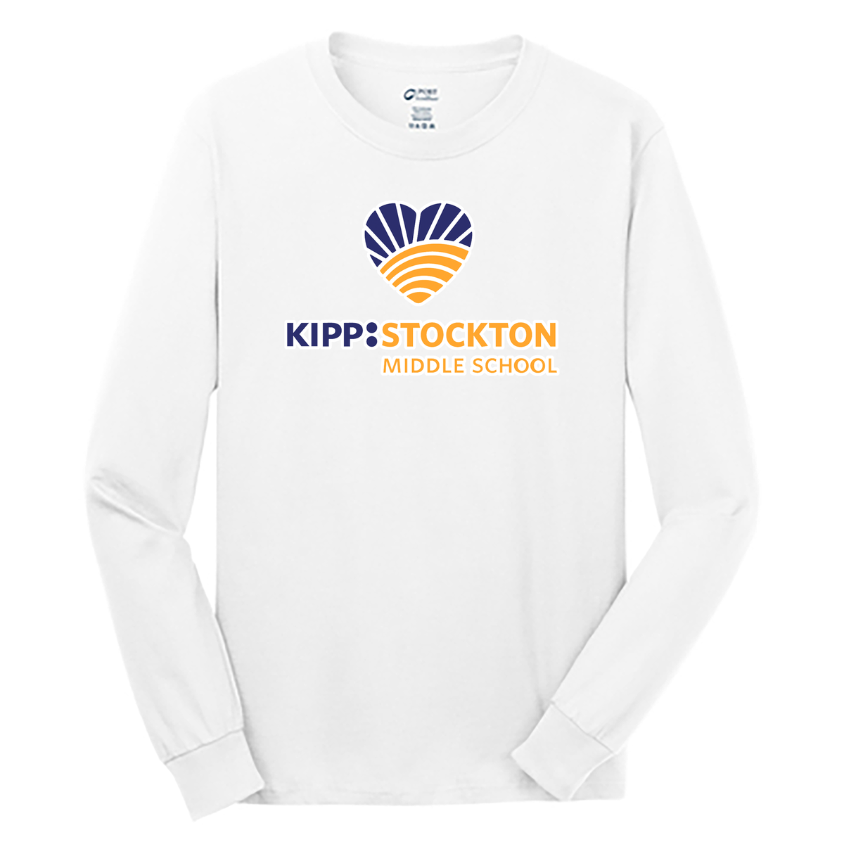 KIPP Stockton Middle School Cotton Long Sleeve Shirt