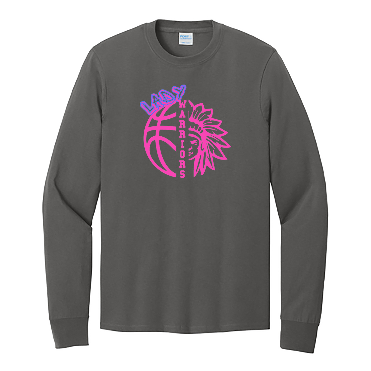 NMB Lady Warriors Basketball Cotton Long Sleeve Shirt
