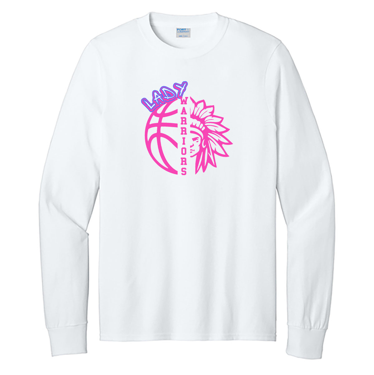 NMB Lady Warriors Basketball Cotton Long Sleeve Shirt