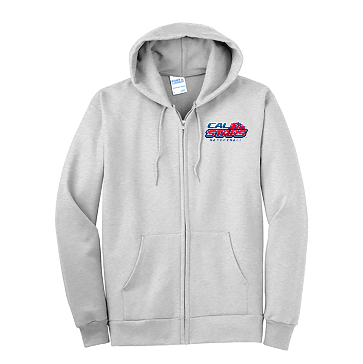 Cal Stars Basketball Full Zip Hoodie