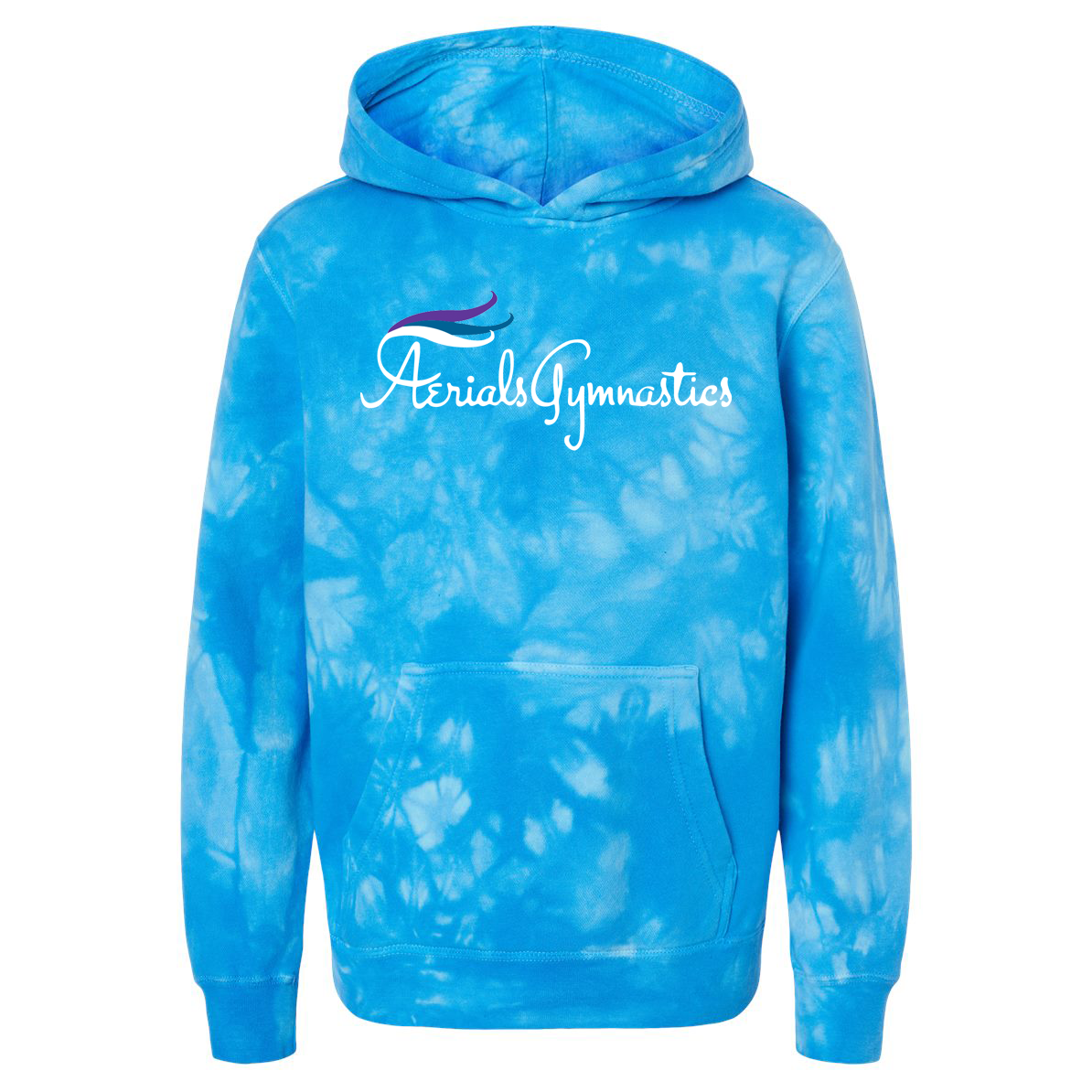 Aerials Gymnastics Pigment-Dyed Hooded Sweatshirt (Available in Youth Sizes)