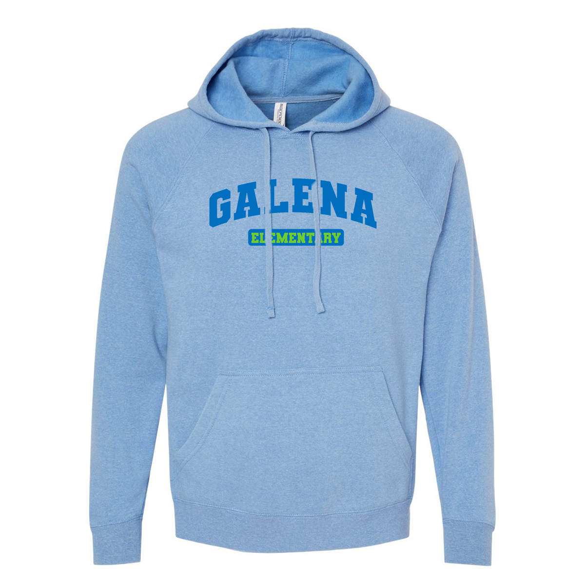 Galena Elementary School Special Blend Raglan Hoodie