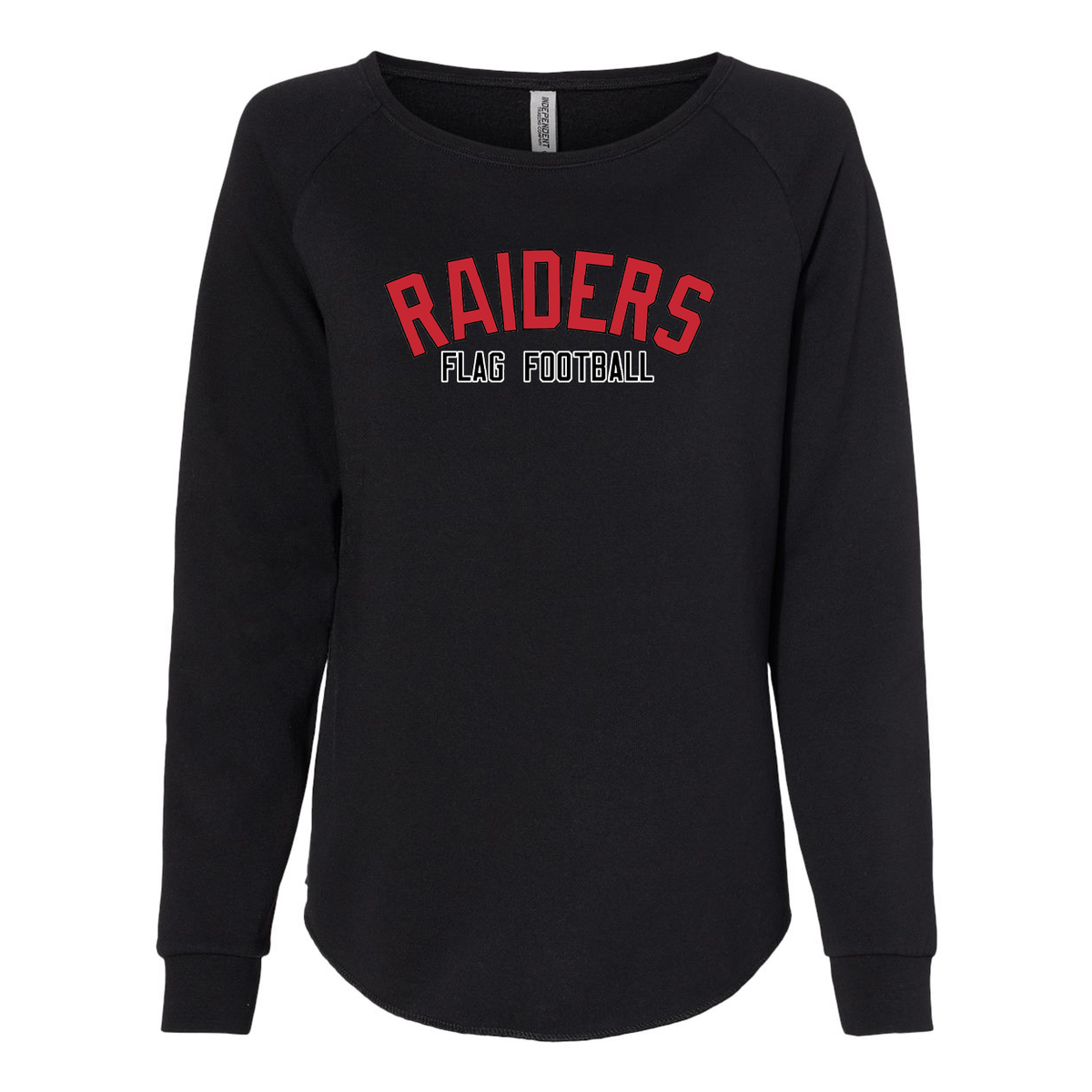 PM Raiders Flag Football Women's Wave Wash Crewneck