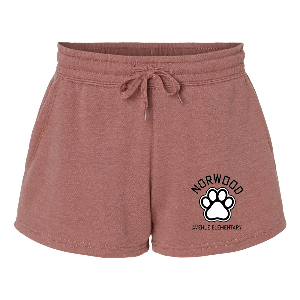 Norwood Ave. Elementary School Women's Lightweight Wave Wash Sweatshorts