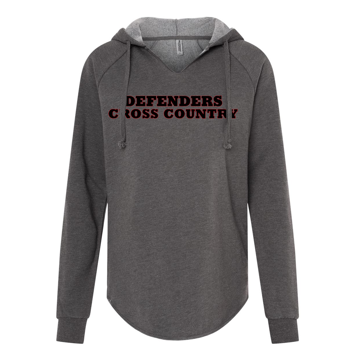 Defenders Cross Country Women’s Lightweight California Wave Wash Hooded Sweatshirt