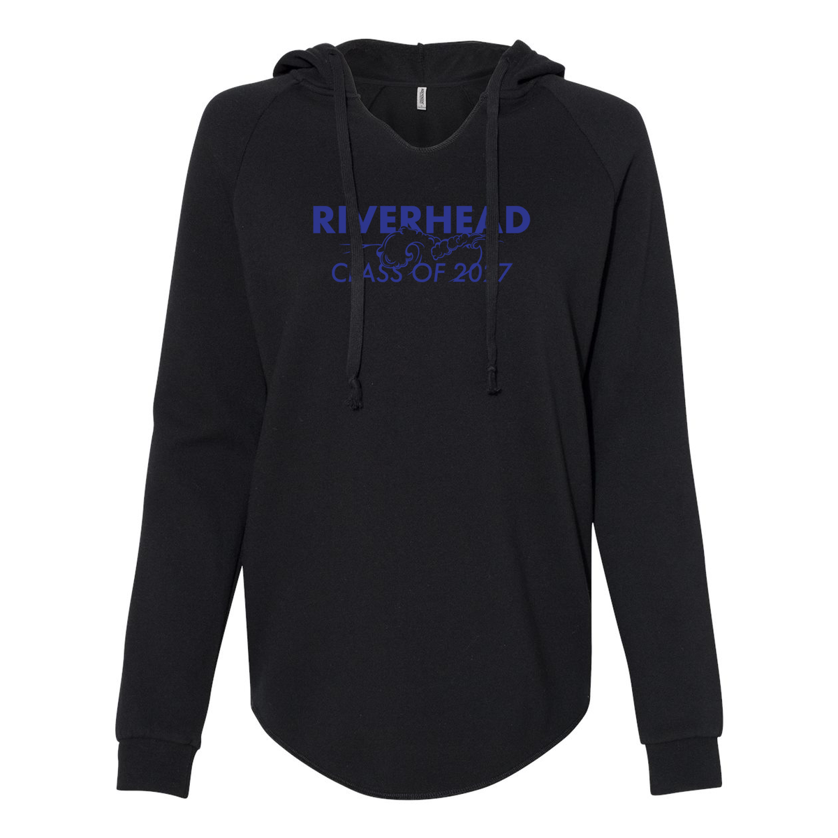 Riverhead Class of 2027 Women’s Lightweight California Wave Wash Hooded Sweatshirt