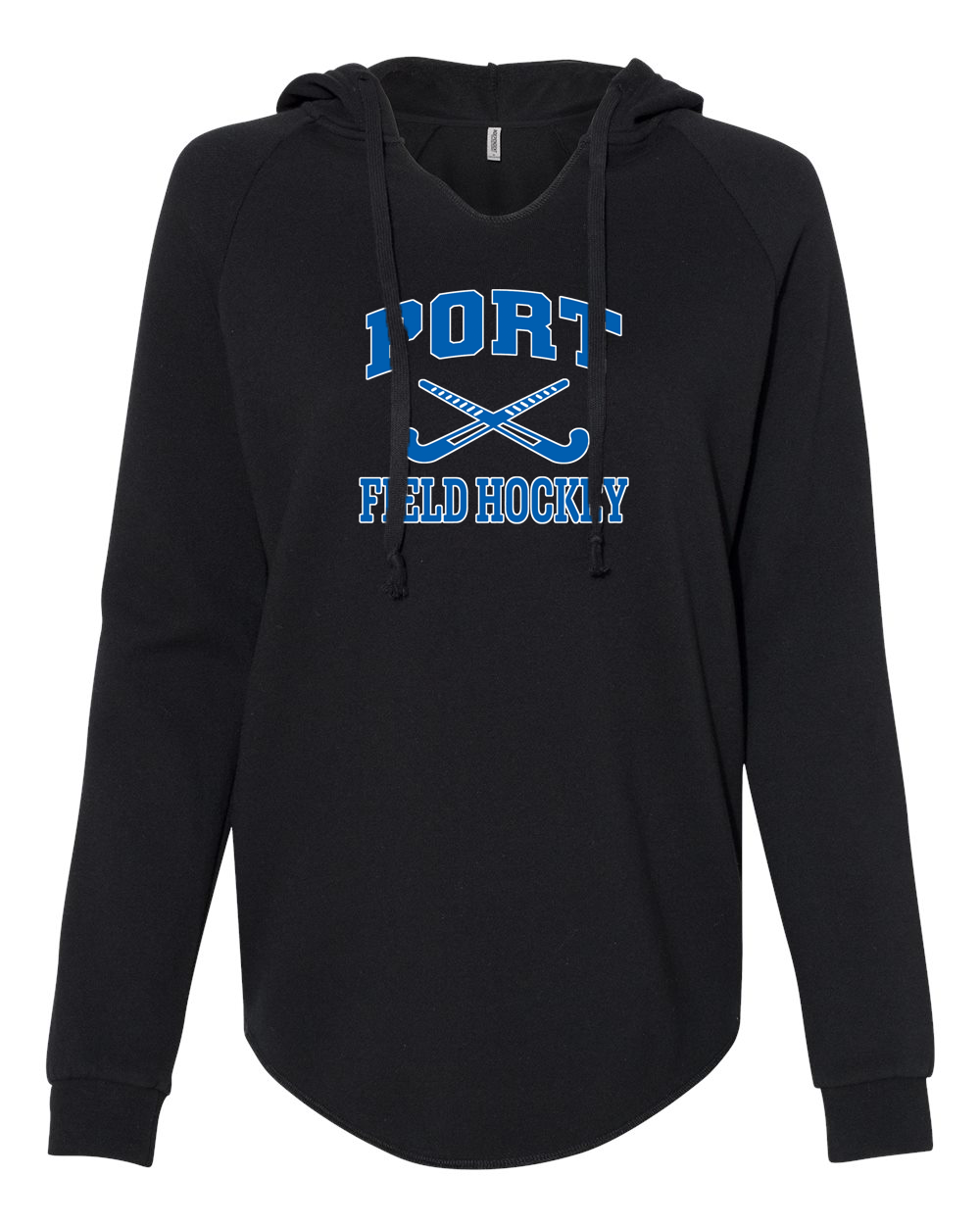 Port Washington Field Hockey Women’s Lightweight California Wave Wash Hooded Sweatshirt