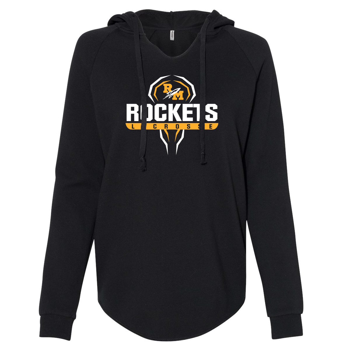 Richard Montgomery Rockets Lacrosse Women’s Lightweight California Wave Wash Hooded Sweatshirt