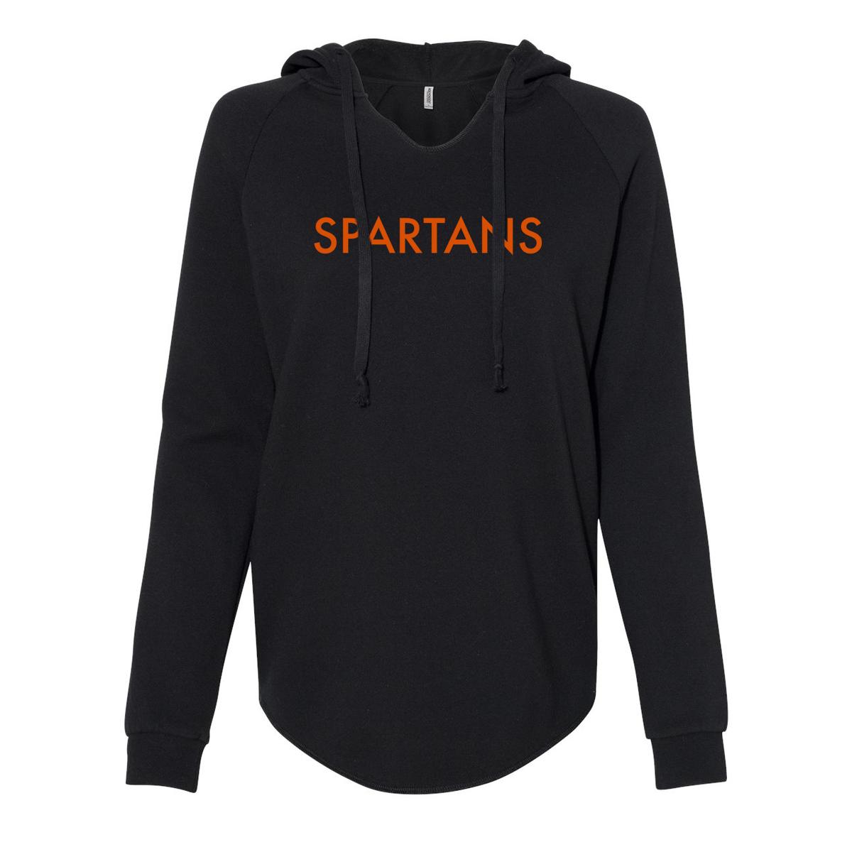 Spartans YBL Women’s Lightweight California Wave Wash Hooded Sweatshirt