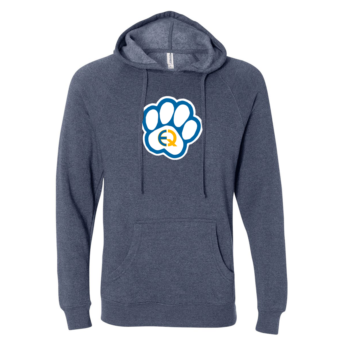 East Quogue School District Special Blend Raglan Hoodie