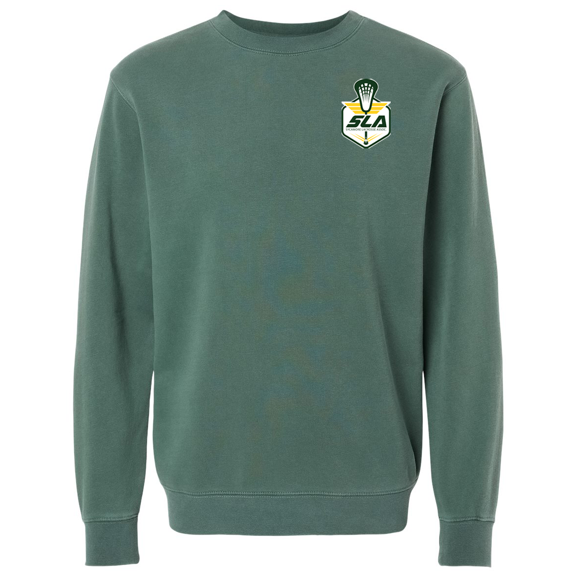 Sycamore Lacrosse Association Midweight Pigment-Dyed Crewneck