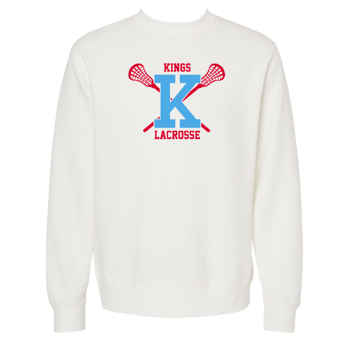 Kings Lacrosse Midweight Pigment-Dyed Crewneck