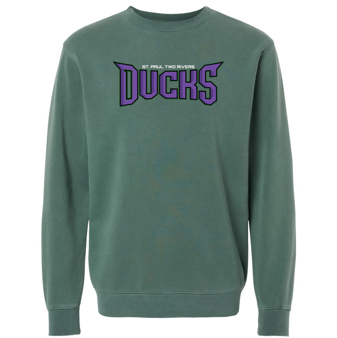 St. Paul Two Rivers HS Girls Lacrosse Midweight Pigment-Dyed Crewneck