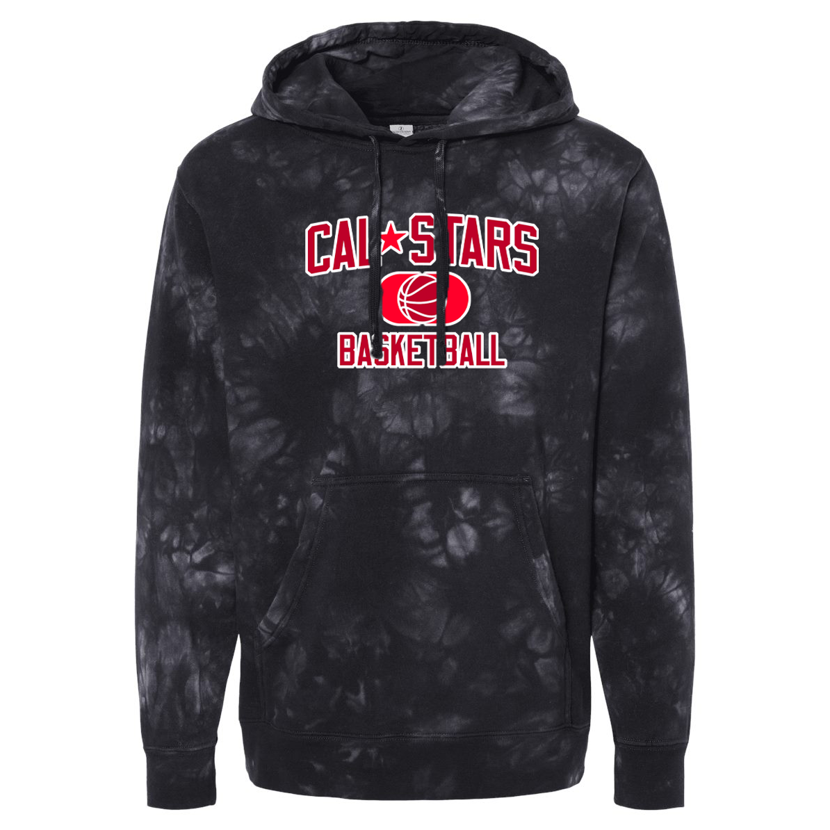 Cal Stars Basketball Pigment-Dyed Hooded Sweatshirt