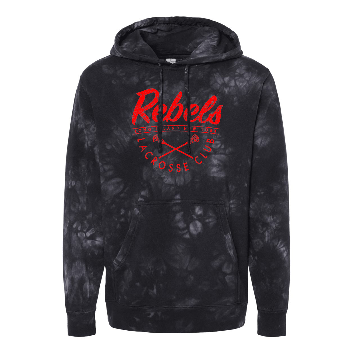 Rebels Lacrosse Pigment-Dyed Hooded Sweatshirt