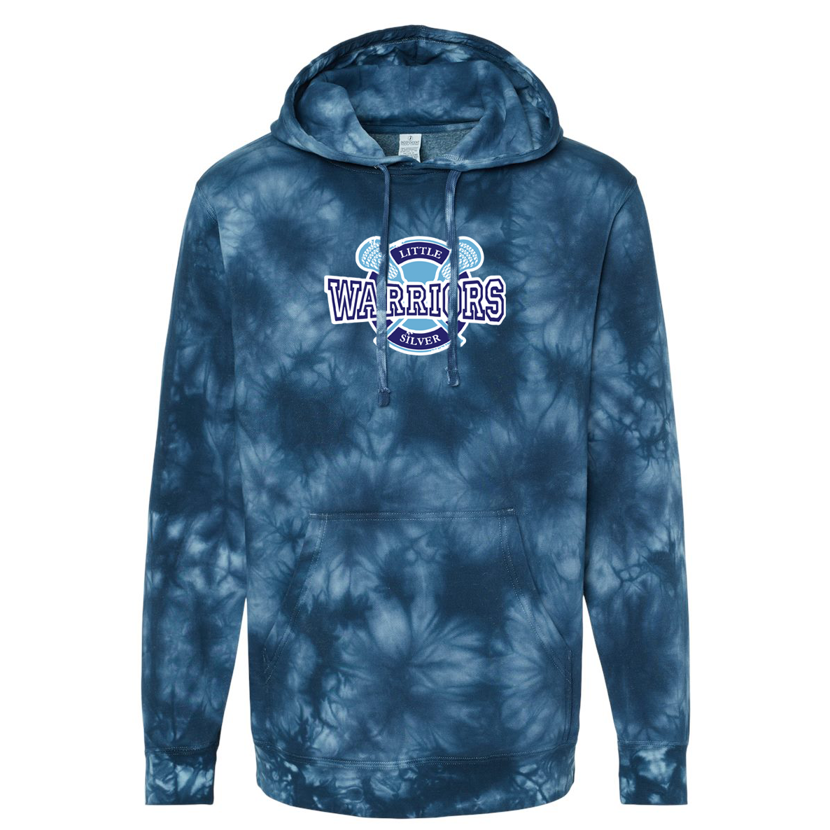 Little Silver Lacrosse Pigment-Dyed Hooded Sweatshirt