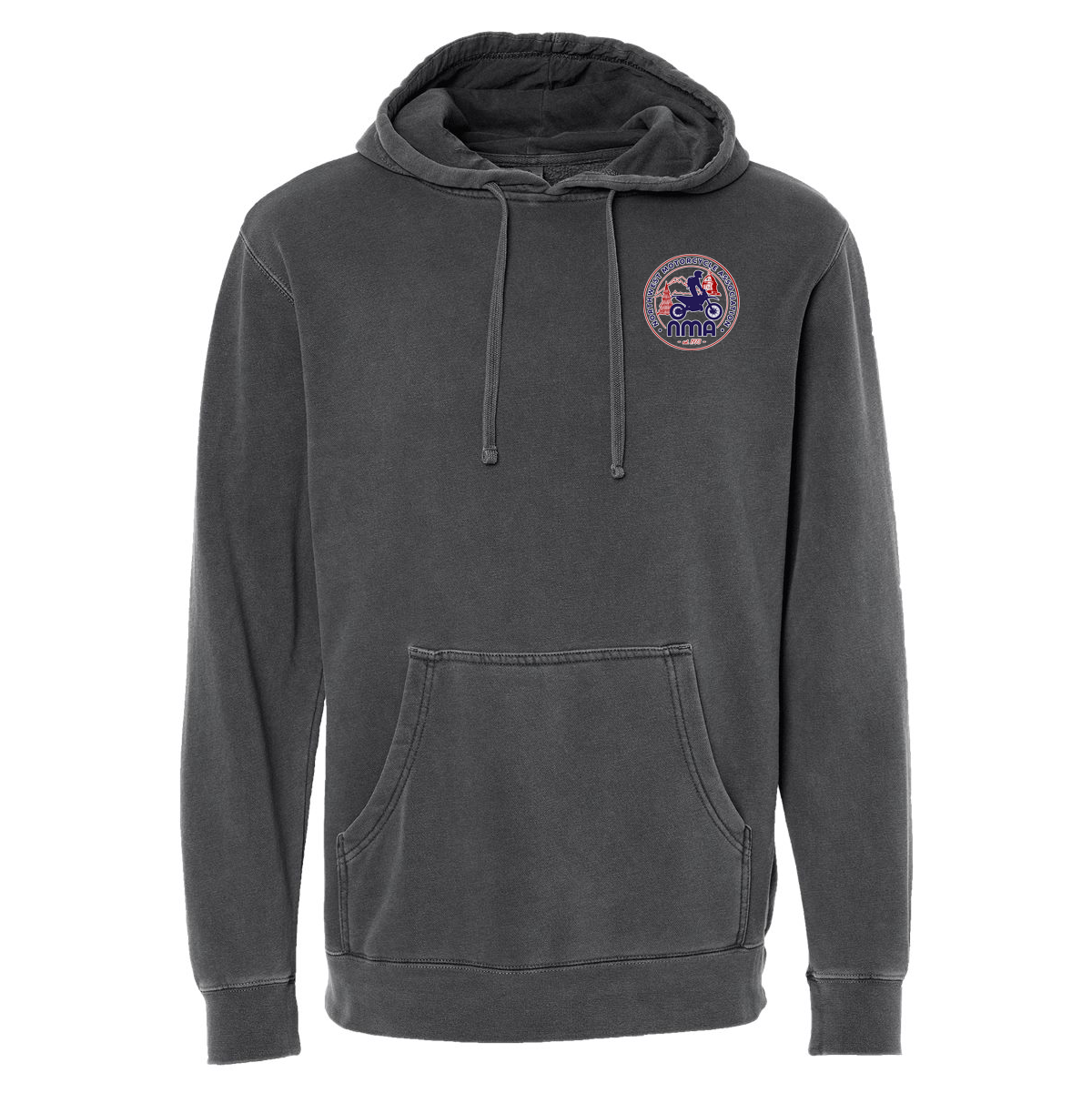 Northwest Motorcycle Association Pigment-Dyed Hooded Sweatshirt