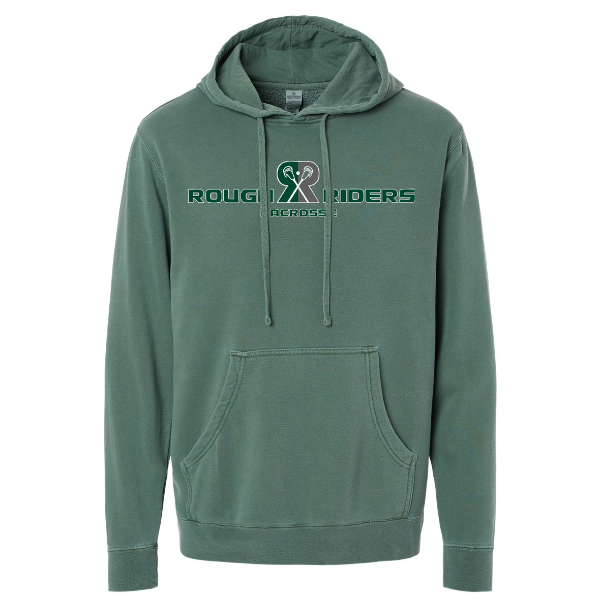 Rough Riders Lacrosse Pigment-Dyed Hooded Sweatshirt