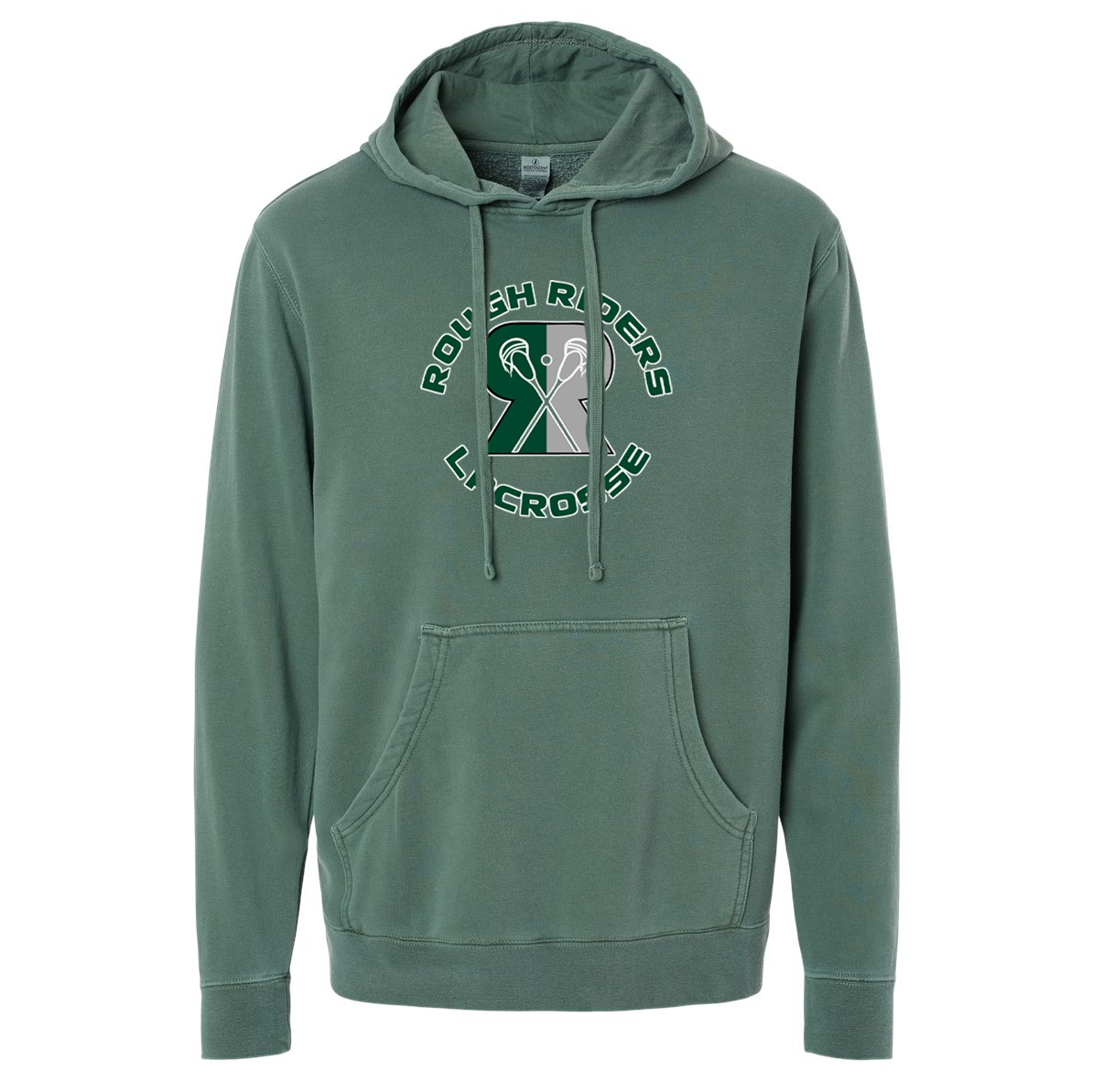 Rough Riders Lacrosse Pigment-Dyed Hooded Sweatshirt