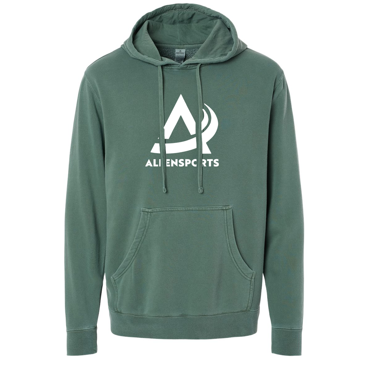 AllenSports Pigment-Dyed Hooded Sweatshirt