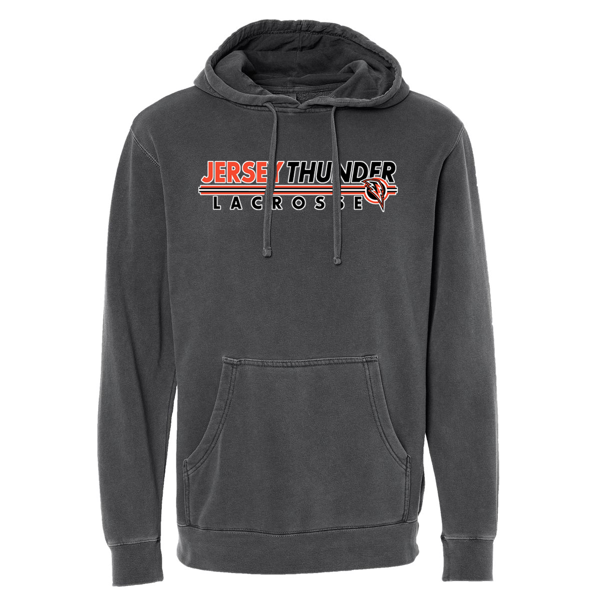Jersey Thunder Coach Independent Pigment-Dyed Hooded Sweatshirt