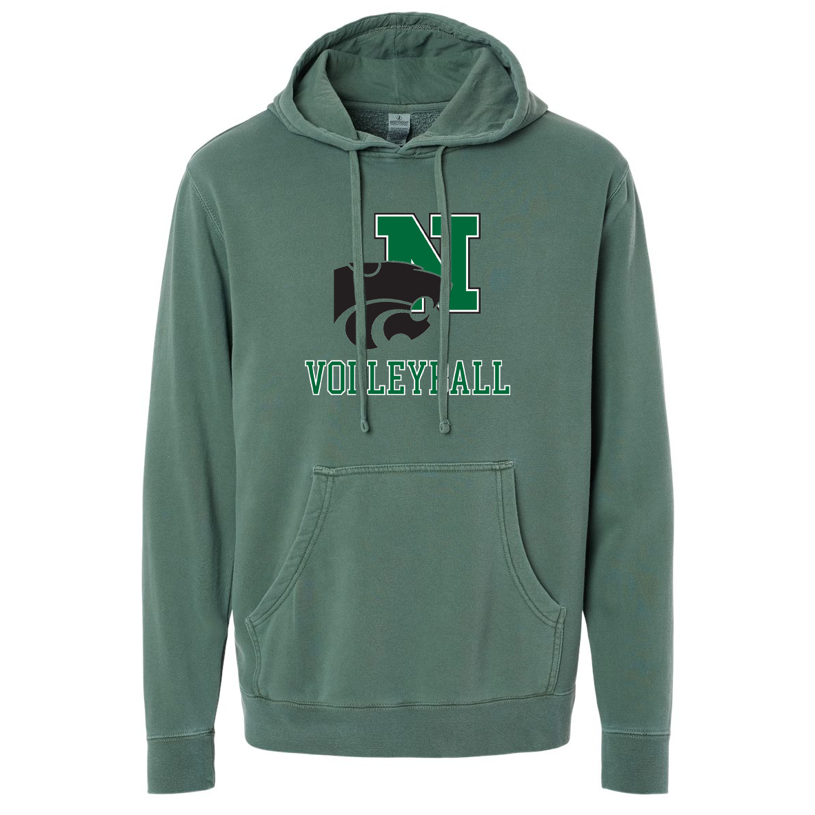 Novi Volleyball Pigment-Dyed Hooded Sweatshirt