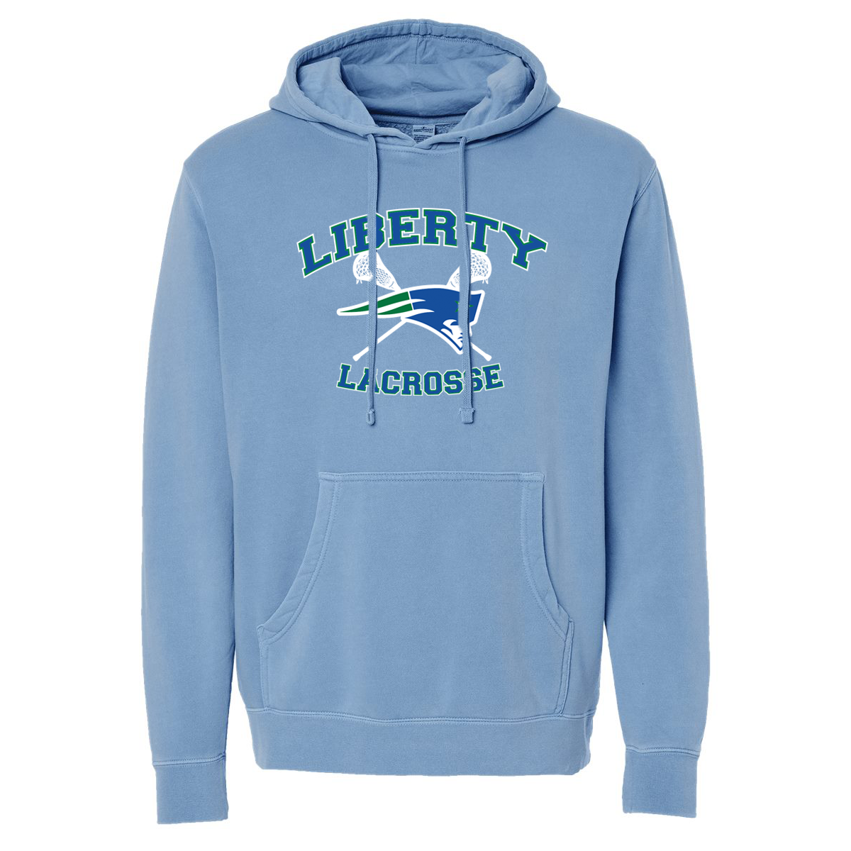 Liberty Lacrosse Pigment-Dyed Hooded Sweatshirt