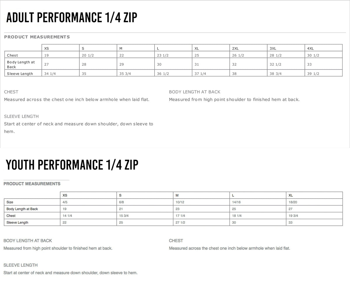 MB Blazers Lightweight Performance 1/4 Zip
