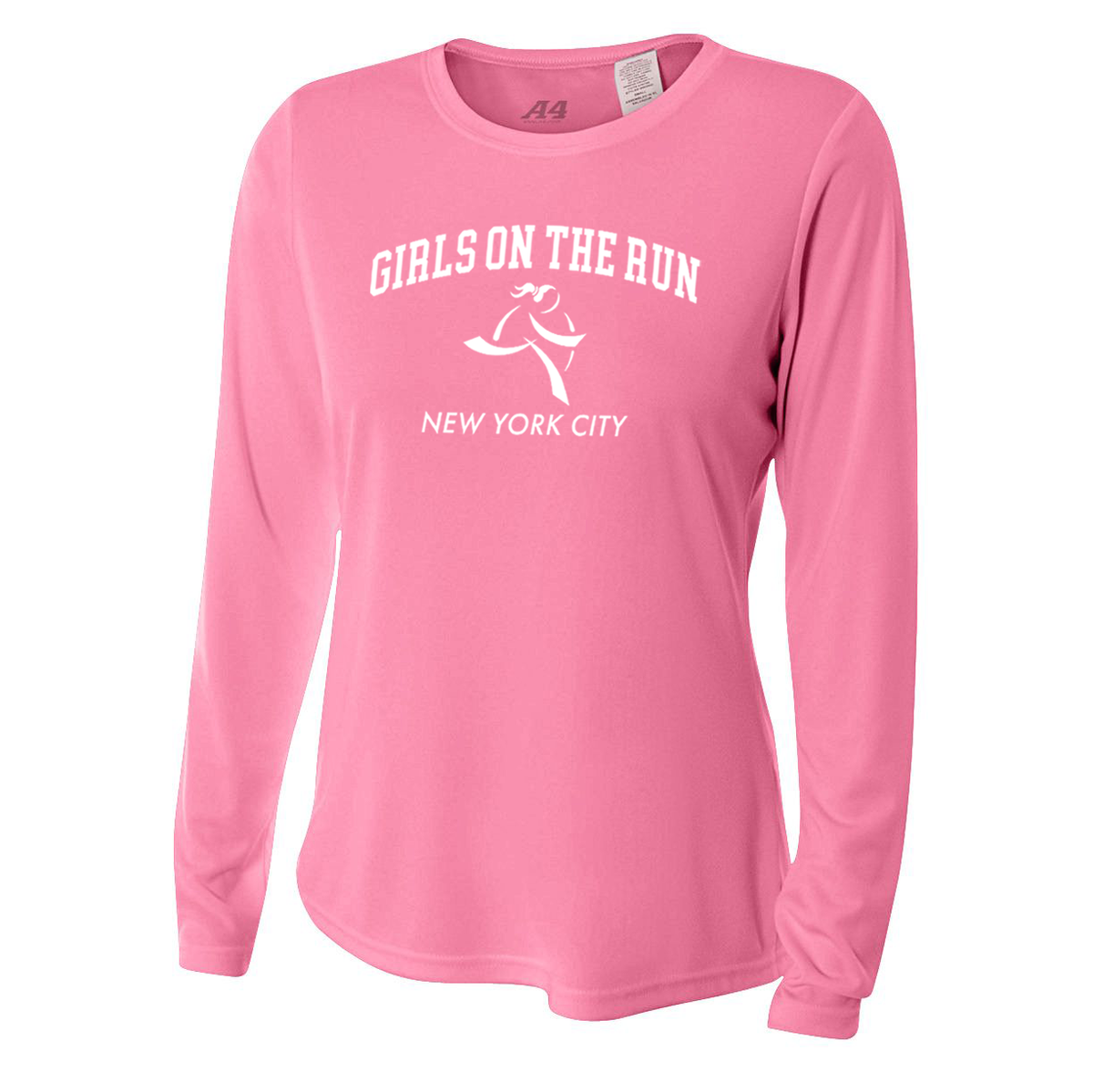 Girls on the Run NYC Women's Long Sleeve Performance Crew