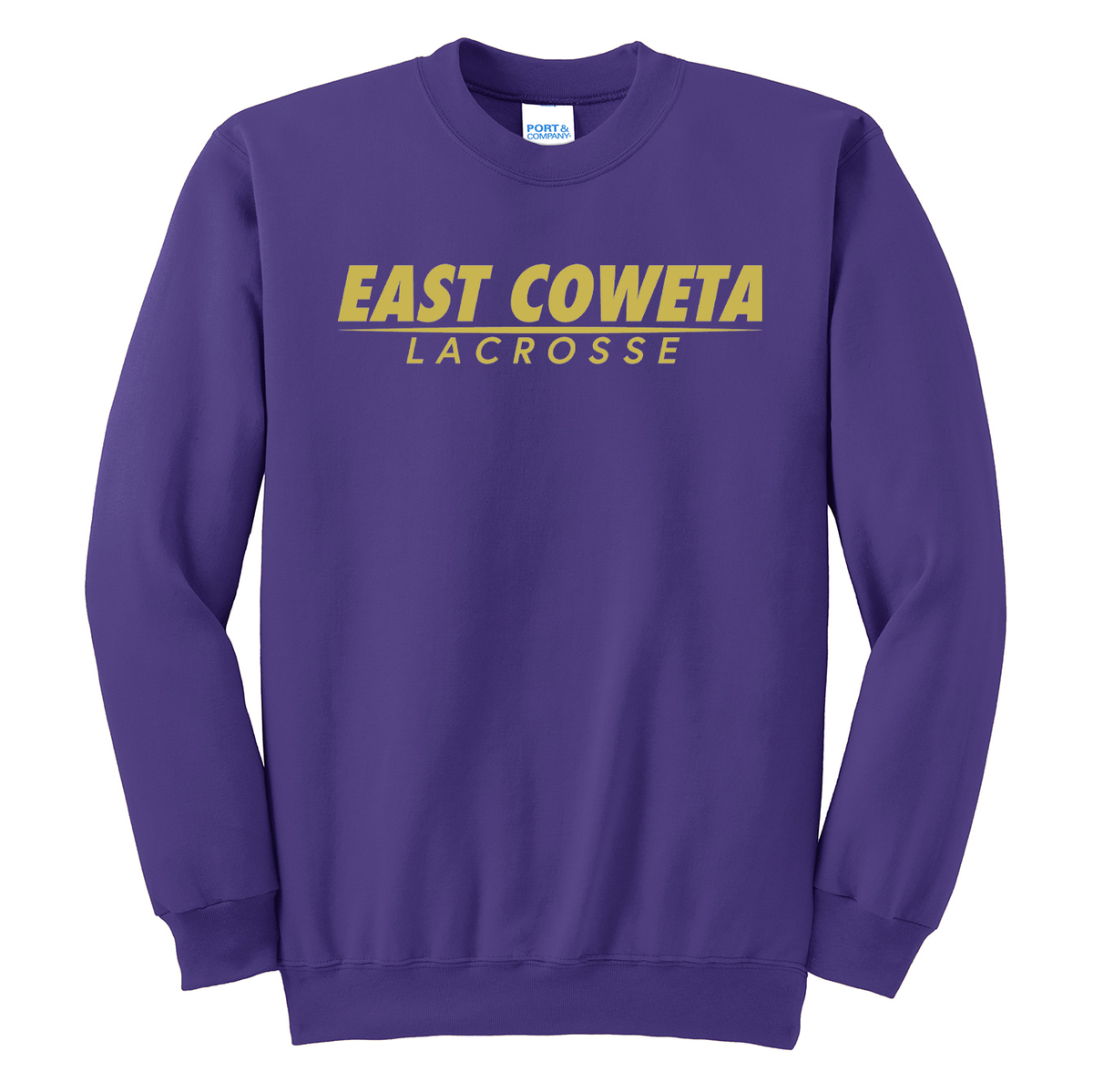 East Coweta Lacrosse Crew Neck Sweater