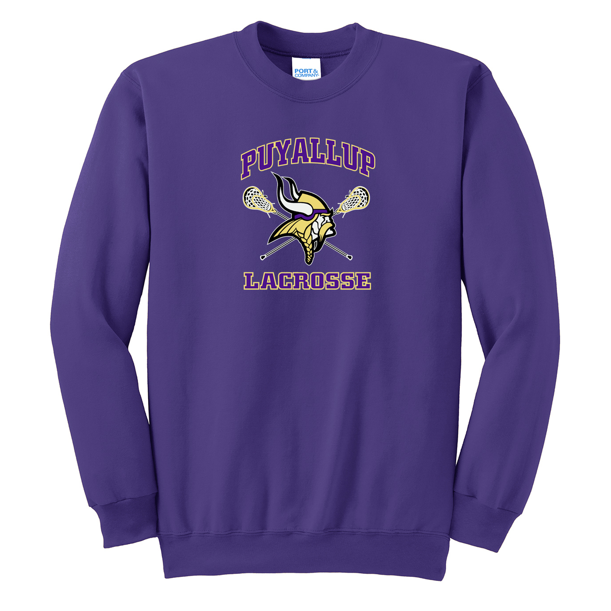 Puyallup Lacrosse Crew Neck Sweater