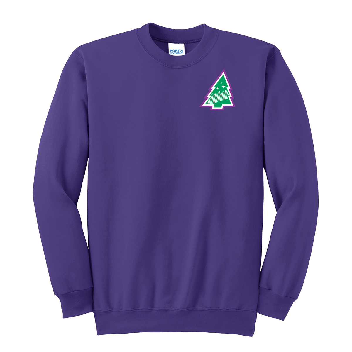 Northern Lights Box Lacrosse Crew Neck Sweater