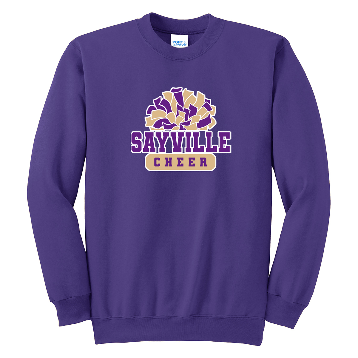 Sayville Cheer Crew Neck Sweater