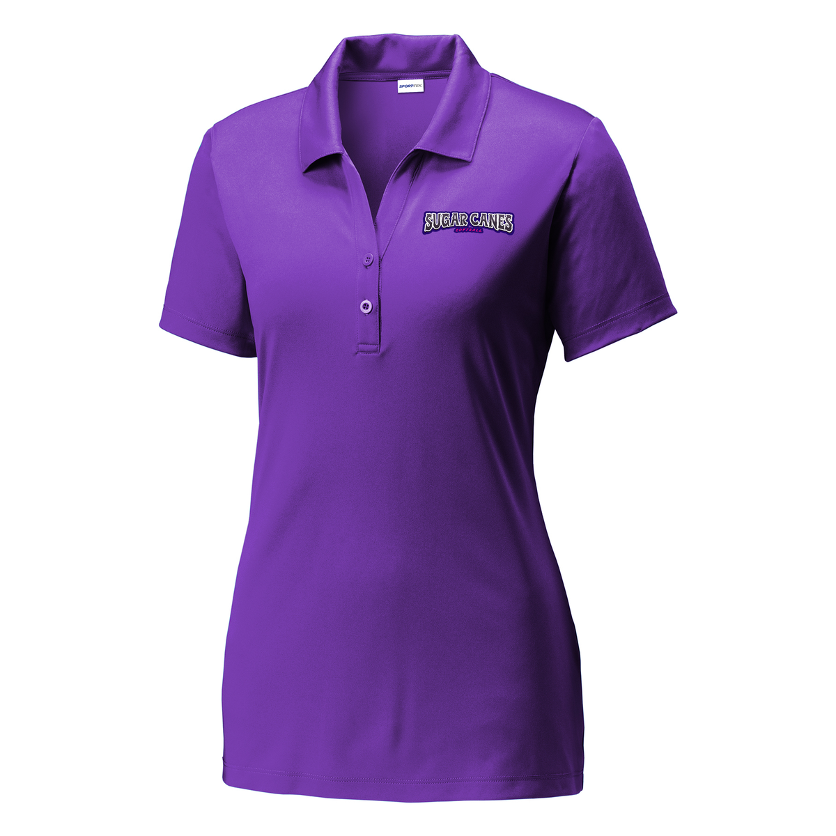 Sugar Canes Softball Women's Micropique Sport-Wick Polo