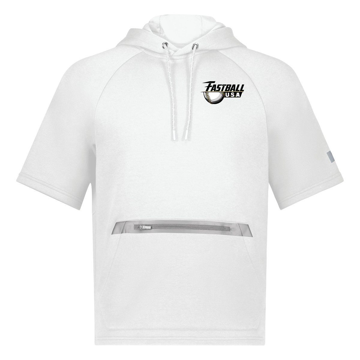 Team Fastball Baseball Legend Short Sleeve Tech Fleece Hoodie