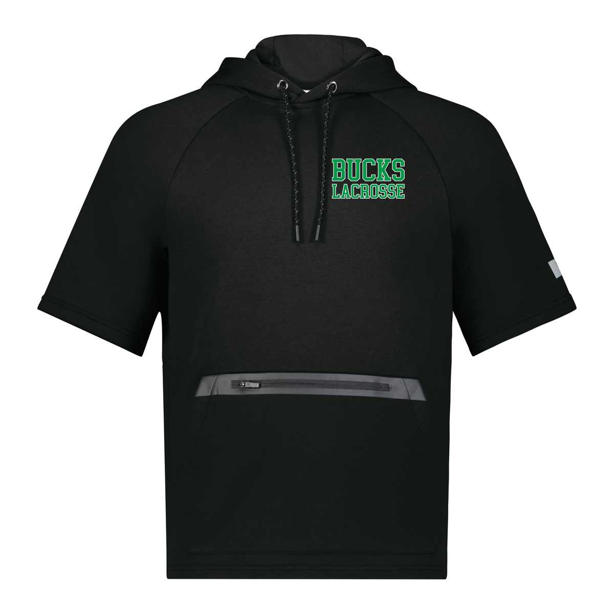 Carroll County Bucks Lacrosse Legend Short Sleeve Tech Fleece Hoodie