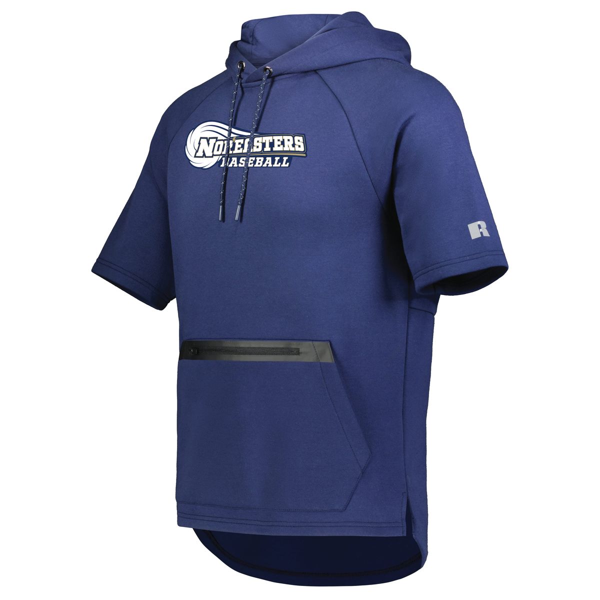 Newington HS Baseball Legend Short Sleeve Tech Fleece Hoodie