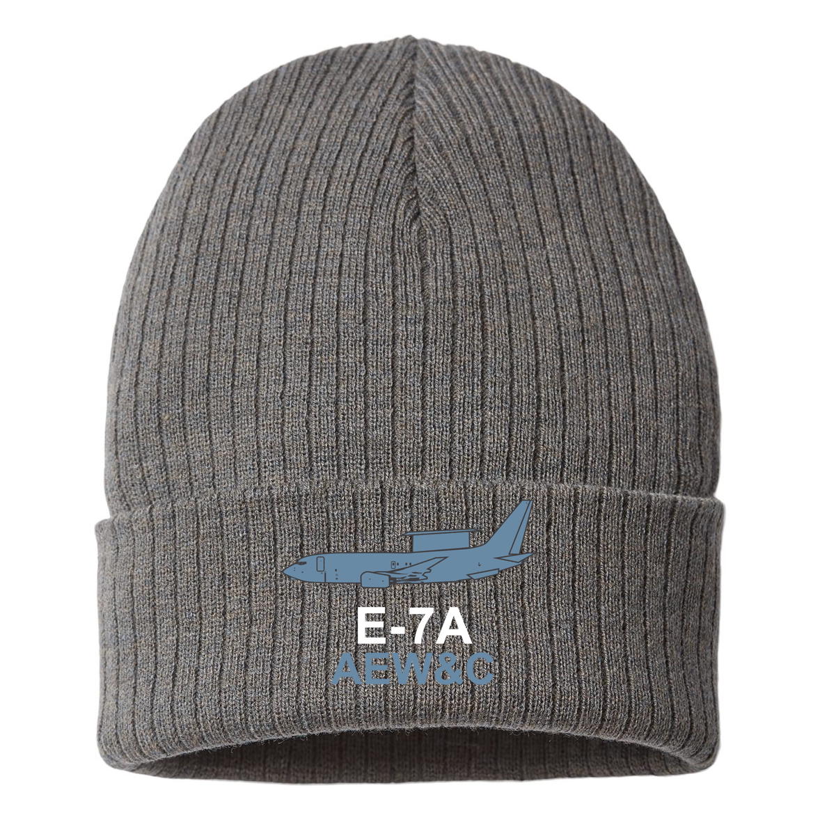 Boeing E-7A Program Rib Knit Beanie