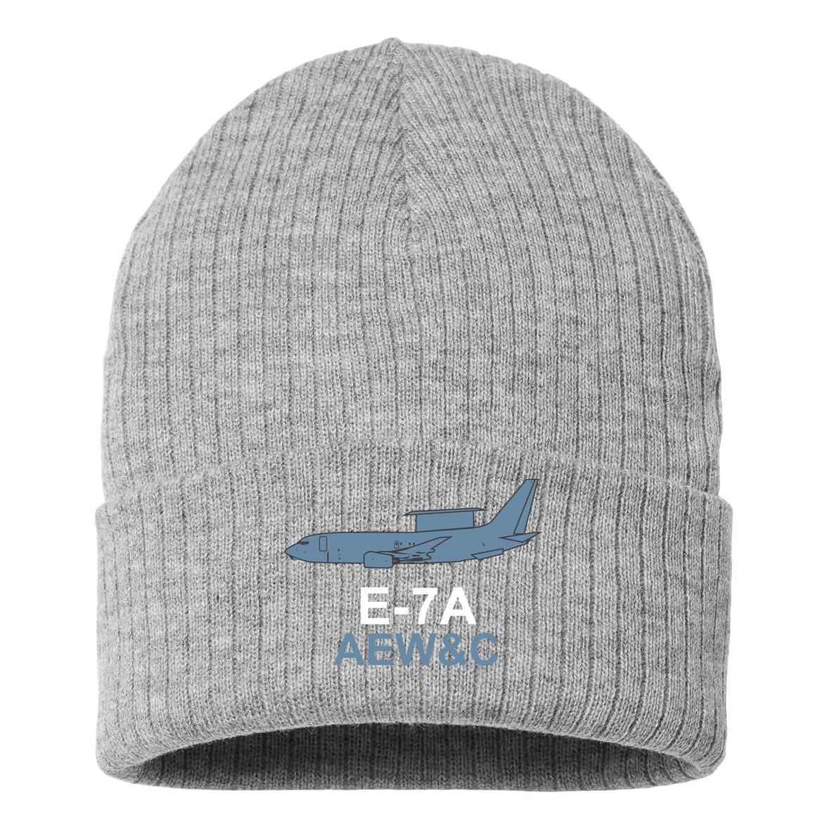 Boeing E-7A Program Rib Knit Beanie