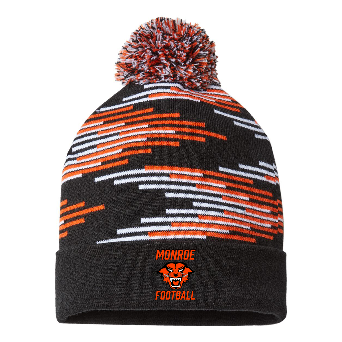 Monroe HS Football Bar Beanie