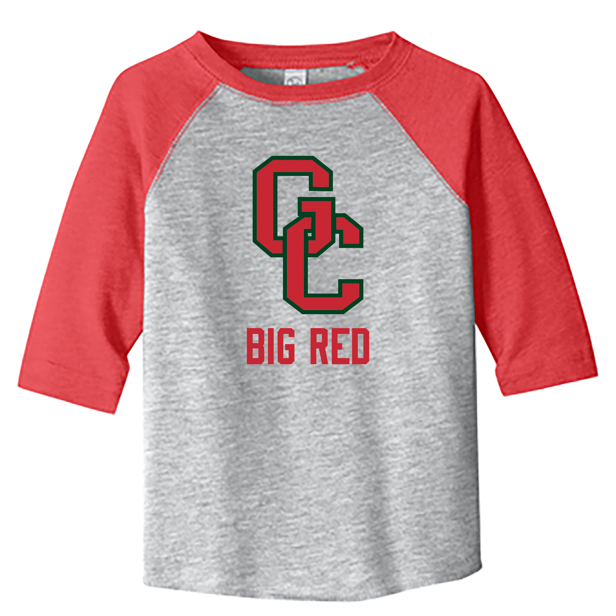 Glen Cove Football Toddler Baseball Tee